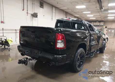 2022 Ram 1500 Big Horn 4X4 5'7 Box from USA, damaged, VIN 1C6SRFFT6NN141739